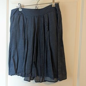 Torrid Size 00 Chambray Knee Length Skirt